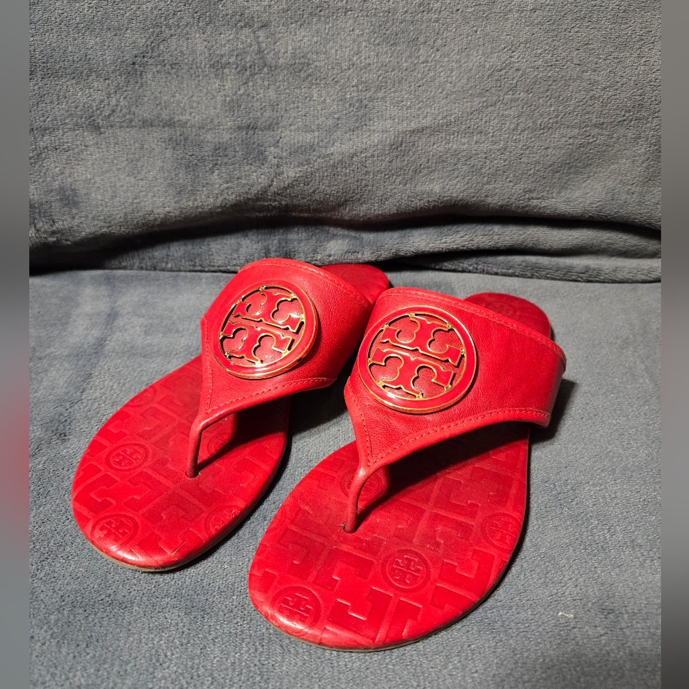 Tory Burch Red Sandals